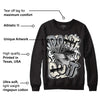 Black Cement 1s Low OG DopeSkill Sweatshirt Don't Quit Graphic