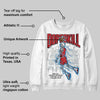 Fire Red “Black Tongue” 5s DopeSkill Sweatshirt Thunder Dunk Graphic