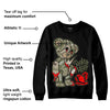 Max 90 Neutral Olive DopeSkill Sweatshirt Broken Heart Graphic