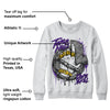 AJ 3 Dark Iris DopeSkill Sweatshirt Takin No L's Graphic