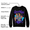 Aqua 6s DopeSkill Sweatshirt Queen Of Hustle Graphic