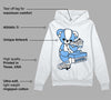 Powder Blue 9s DopeSkill Hoodie Sweatshirt Sneakerhead BEAR Graphic