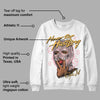 Red Stardust 3s DopeSkill Sweatshirt Never Stop Hustling Graphic