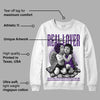 Field Purple 12s DopeSkill Sweatshirt Real Lover Graphic