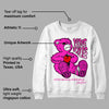 Dunk Low Active Fuchsia DopeSkill Sweatshirt Love Kills Graphic