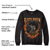 Brilliant Orange 12s DopeSkill Sweatshirt New Black Queen Graphic