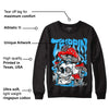 University Blue 2s DopeSkill Sweatshirt Trippin Graphic