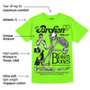 Neon Green Collection DopeSkill Neon Green T-shirt Broken Bones Graphic