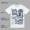 Midnight Navy 4s DopeSkill T-Shirt Real Ones Move In Silence Graphic