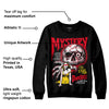 Red Thunder 4s DopeSkill Sweatshirt Mystery Ghostly Grasp Graphic