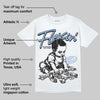 University Blue 5s DopeSkill T-Shirt Flexin' Graphic
