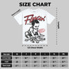 Bred 11s DopeSkill Oversize Print T-Shirt Flexin' Graphic