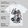 Samba OG White Black Clear Granite DopeSkill T-Shirt Smile Through The Pain Graphic