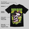 Neon Green 'Drip or Die' DopeSkill Graphic T-Shirt