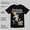Quai 54 x Tour Yellow Black 1s DopeSkill T-Shirt Play together, Stay together Graphic