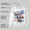 Storm Blue 1s 2025 DopeSkill Sweatshirt You’re Lost Without Me Graphic