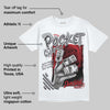 White Cement 4s DopeSkill T-Shirt Pocket Change Graphic