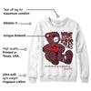 Team Red 1s DopeSkill Sweatshirt Love Kills Graphic