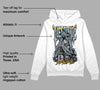 Blue Grey 13s DopeSkill Hoodie Sweatshirt Life or Die Graphic