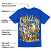 Royal Blue Collection DopeSkill Royal Blue T-shirt Chillin Graphic