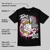 AJ 1 Mid Coral Chalk DopeSkill T-Shirt Takin No L's Graphic