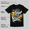 Max 96 Varsity Maize DopeSkill T-Shirt No Money No Love Typo Graphic