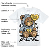 Blue Grey 13s DopeSkill T-Shirt Broken Bear Graphic