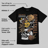 Metallic Gold 1s DopeSkill T-Shirt Side Hustle Graphic