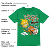 Green Collection DopeSkill Green T-shirt Break Through Graphic