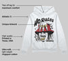 Flight Club 4s DopeSkill Hoodie Sweatshirt No Rules Graphic