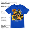 Royal Blue Collection DopeSkill Royal Blue T-shirt Talk Is Chip Graphic