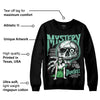 Green Glow 1s DopeSkill Sweatshirt Mystery Ghostly Grasp Graphic