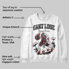 Black Cat 3s DopeSkill Sweatshirt Cant Lose Graphic