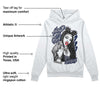 AJ Spizike White Obsidian DopeSkill Hoodie Sweatshirt New H.M.O Graphic