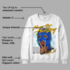 Royal Blue Collection DopeSkill Sweatshirt Never Stop Hustling Graphic