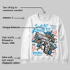 Military Blue 4s DopeSkill Sweatshirt Don't Bet Against Us Graphic