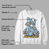 Blue Grey 13s DopeSkill Sweatshirt MOMM Bear Graphic