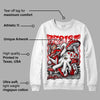 Red Cement 4S DopeSkill Sweatshirt Resist Graphic