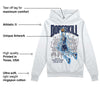 AJ Spizike White Obsidian DopeSkill Hoodie Sweatshirt Thunder Dunk Graphic