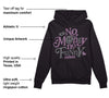 Mauve Off-Noir 2s DopeSkill Hoodie Sweatshirt No Money No Funny Graphic