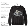 Black Cement 1s Low OG DopeSkill Sweatshirt Rare Breed Type Graphic