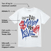 Rare Air 4s DopeSkill T-Shirt No Money No Love Typo Graphic