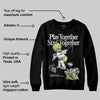 Luminous Green 5s DopeSkill Sweatshirt Play together, Stay together Graphic