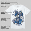 Diffused Blue 11s DopeSkill T-Shirt Smile Through The Pain Graphic