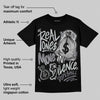 Wolf Grey 12s DopeSkill T-Shirt Real Ones Move In Silence Graphic