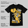 9060 Varsity Gold DopeSkill T-Shirt Love Sick Graphic