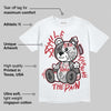 1906R NB Silver Classic Crimson DopeSkill T-Shirt Smile Through The Pain Graphic