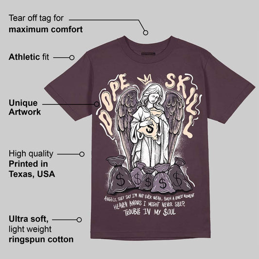 Phantom 4s DopeSkill Maroon T-shirt Angels Graphic