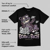 Violet Ore 3s DopeSkill T-Shirt Born To Be Rich Graphic