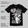 Leather Curb Sneakers White Anthracite DopeSkill T-Shirt Love Sick Graphic